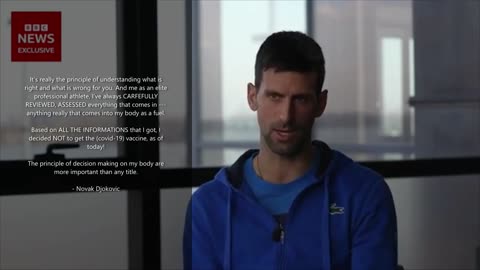 Defeat the Mandates - Novak Djokovic