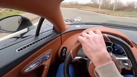 Insane Bugatti high speed experience