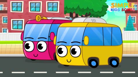 The Wheels on the Bus | Songs for Kids | Kids Videos