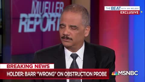 Eric Holder slams Bill Barr, says he needs to testify
