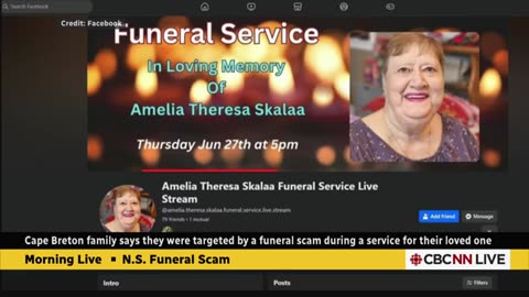 Fraudsters used this grandmother's funeral to scam mourners on Facebook