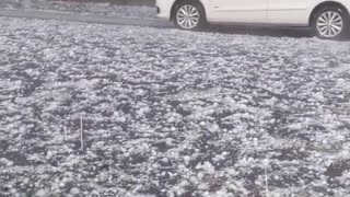 Hailstorm Causes Damage In Mucum