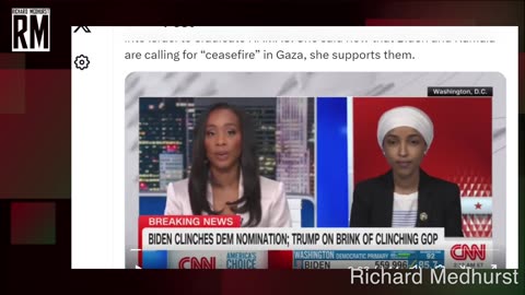 SELLOUT: Ilhan Omar Says She Will Vote For Genocide Joe, Backstabs Gaza Again