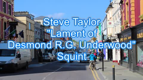 Steve Taylor - Lament of Desmond R.G. Underwood #336