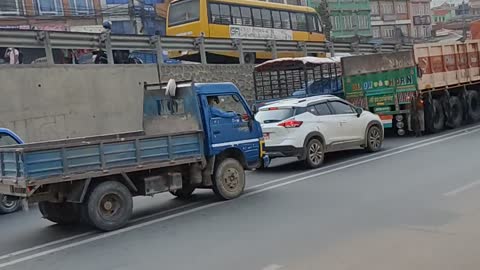 Traffic Jams in kathmandu