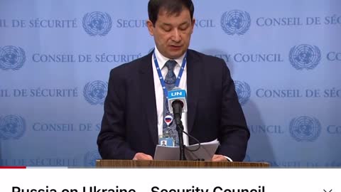 Russia on Ukraine - Security Council Media Stakeout.