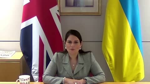 Video prank with UK's Home Secretary Priti Patel on Ukraine - Full Video