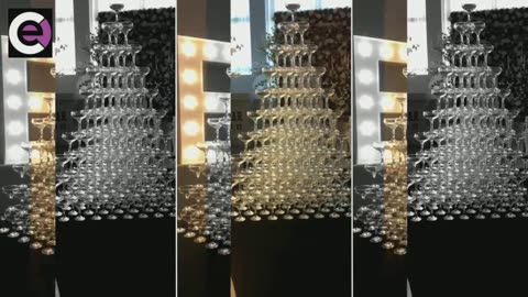 Champagne Tower Glasses