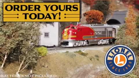 LionelSantaFeSuper ChiefLionChiefSet withBluetooth CapabilityElectricO GaugeModelTrainSet withRemote