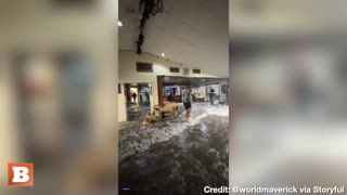 Whoa! Huge Waves Blows the Doors Off U.S. Military Building