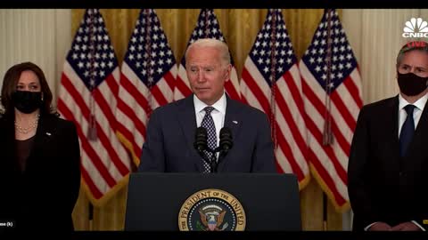 Biden speech Aug 20th 2021