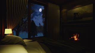 Cozy Fireplace Sounds for Relaxation and Mindfulness, Crackling Fire Ambience- 3 Hours