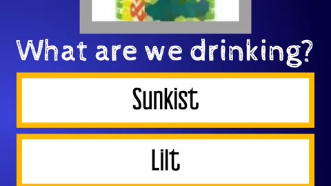 What are we drinking?