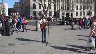 Saskia Busking London 5th April 2018 Chris Summerfield Video and photography