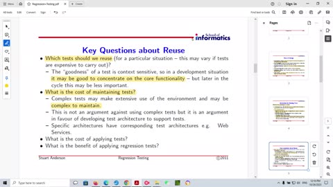 My Journey as a Software Tester: Regression Testing