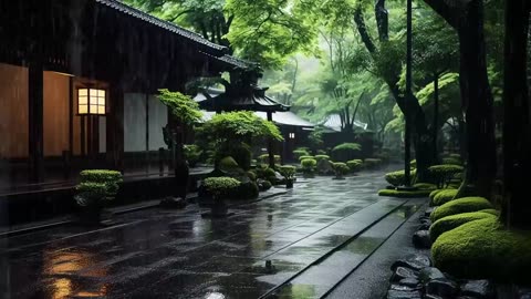 Relaxing Rain to Sleep Calming music to sleep, collection of rain sounds and white noise