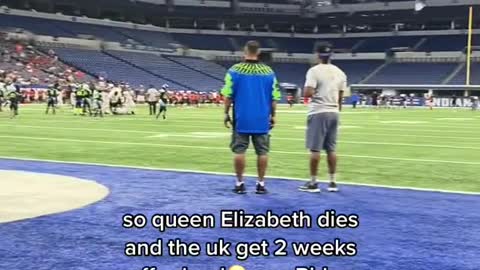 so queen Elizabeth dies.and the uk get 2 weeks