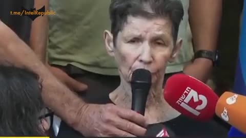 Released Israeli hostage describes her treatment by Hamas.