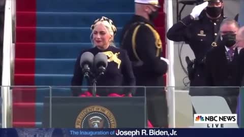 Lady Gaga performs inauguration of Joseph R. Biden, Jr