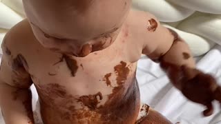 Baby Goes Nuts with Nutella