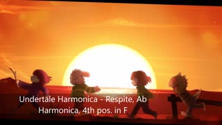 Undertale Harmonica - Respite - Ab Harmonica (tabs)