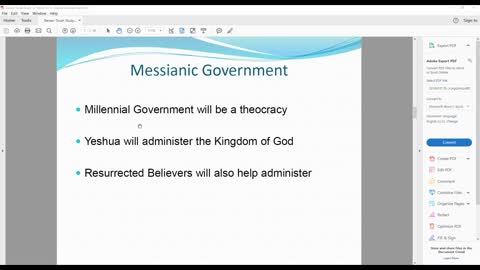 Rev 20 the messianic Kingdom