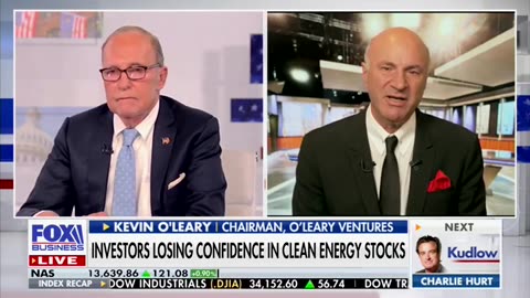 Kevin O'Leary Reveals Why Clean Energy Stocks Are Tanking