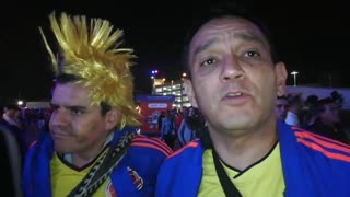 Colombianos en Rusia analizan la eliminación de la Selección