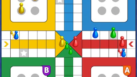 Playing in classic mode 2 vs 2 tournament in the game ludo club data (10/07/2022).