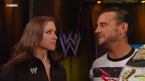 CM Punk was a menace for saying this to Stephanie McMahon live on PPV 😭