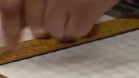 A small nail can cut the board neatly apart. It's amazing