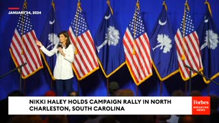 Nikki Haley Interrupted By Protestor During Rally In Charleston, South Carolina