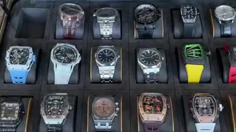 My watch collection premium, quality, viral, #trend