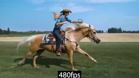 Horseback Riding by VIA Films - slow motion vs. real time