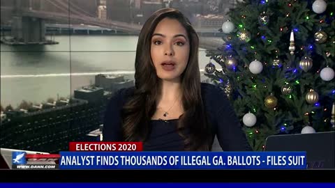 Analyst finds thousands of illegal Ga Ballots – files suit - YouT