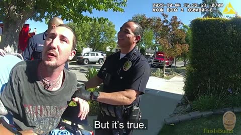 LAPD release use of force video of an officer grabbing suspects' throat after he spat on an officer