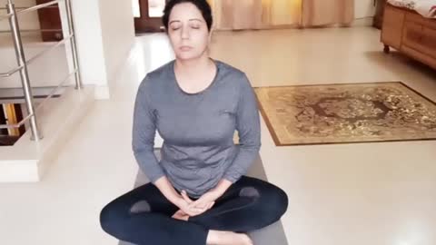 My Yoga & Meditation Routine__ Basic Yoga Asanas For Beginners