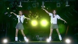 Japanese Techno Dance Girls in School Uniform