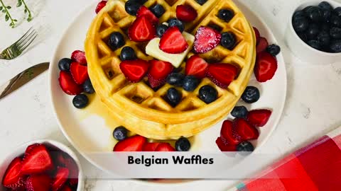Breakfast Ideas | Cookery | How to Make the Best Belgian Waffles | Easy Waffle Recipe