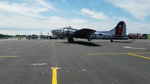 B-17 at Dane County Airport