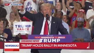 LIVE: President Donald Trump campaign rally in St. Cloud, Minnesota | NEWSMAX2