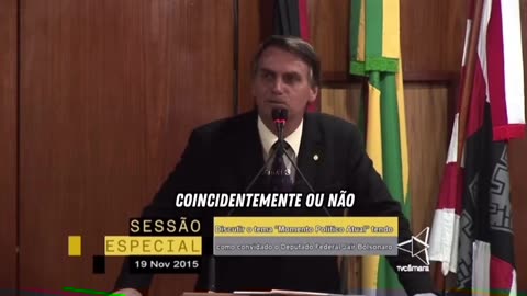 Jair Bolsonaro: sessão parlamentar de 2015.