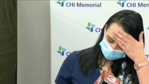 Nurse PASSES OUT After Covid 19 Vaccination On LIVE TV