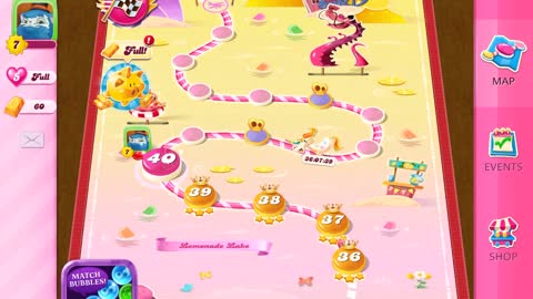 Level 39 CandyCrush Saga with Pfydaux