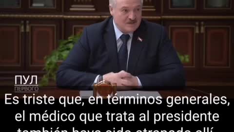 Alexander Lukashenko anunció la detención de su médico personal por sobornos