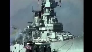 USS Missouri Towed into Pearl Harbor June 1998