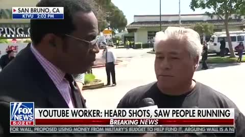 YouTube shooting witness: "I didn't have a gun on me, but I wish I did."