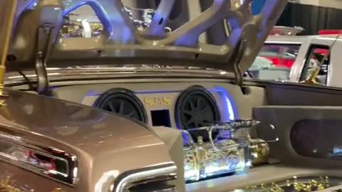 Luxury car appearance display