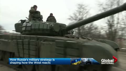 How Russia's military strategy in Ukraine is shaping how the West reacts
