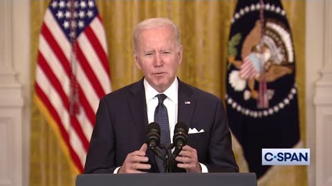 President Biden: "If Russia attacks Ukraine it would be a war of choice or a war without cause